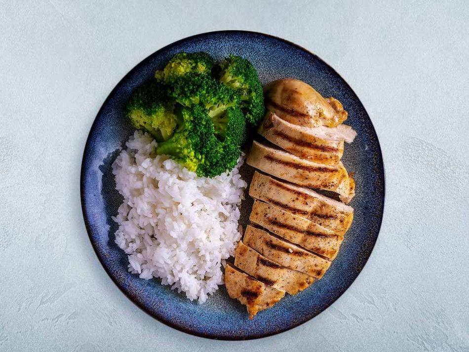 Sample test food photo used for PLATE calorie analysis